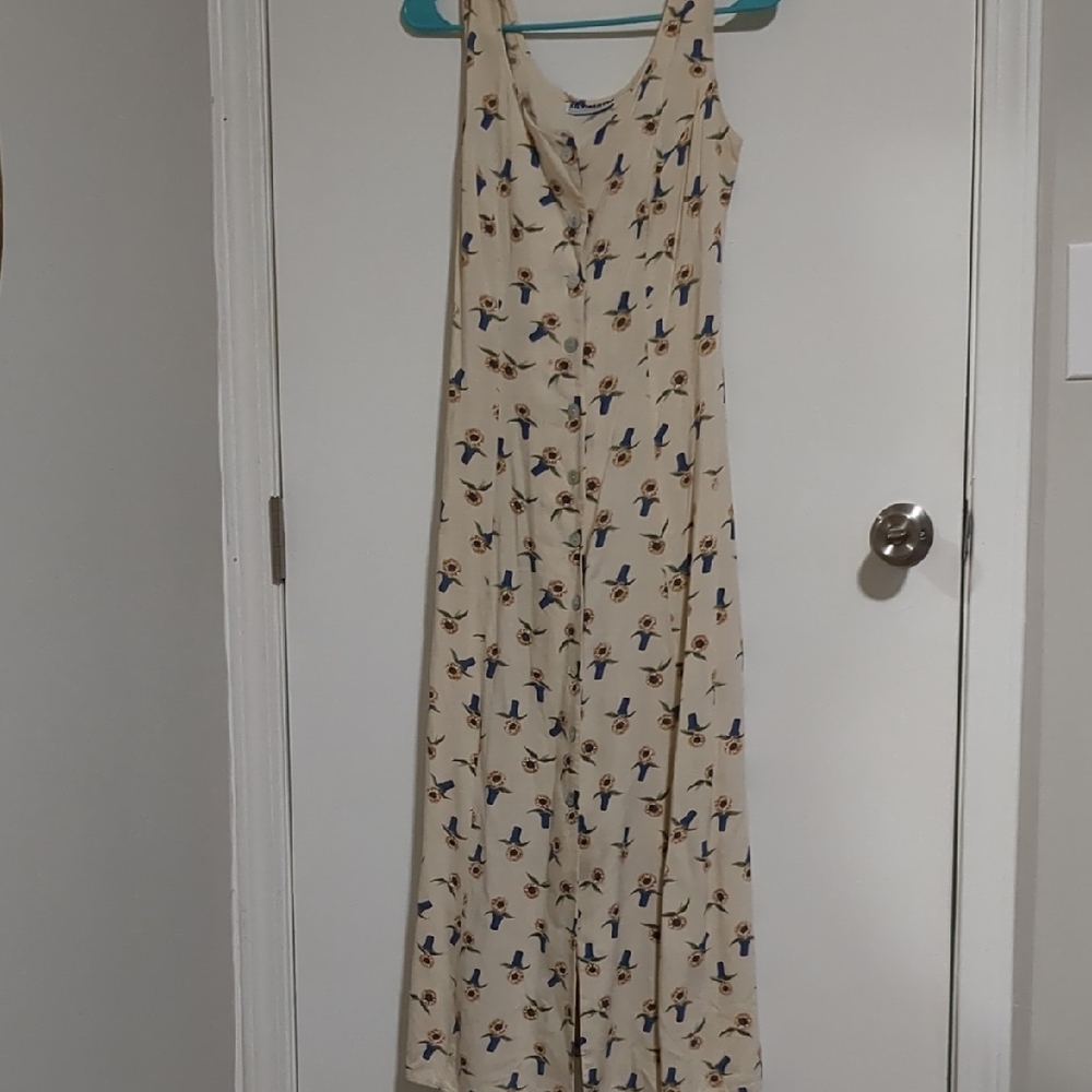 Vintage Sunflower Dress